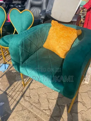 Green Manicure Chairs With Pillow