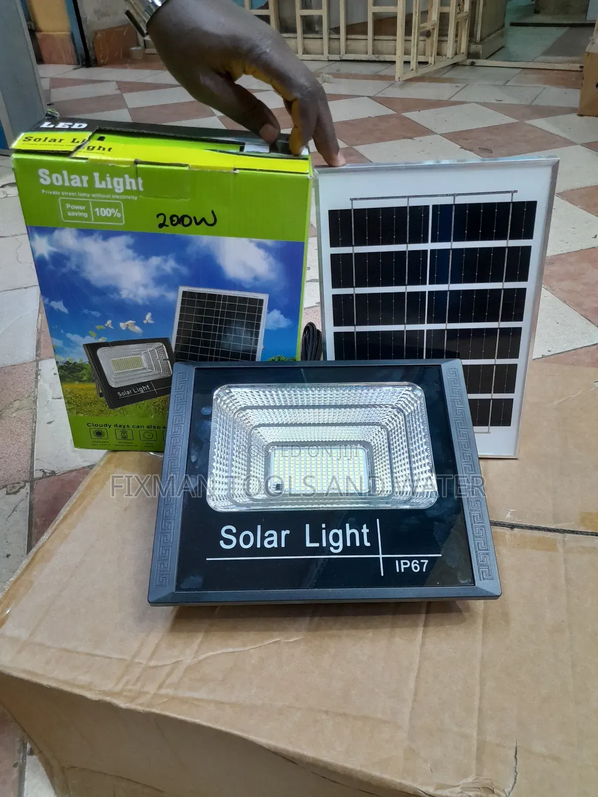 LED Solar Flood Light 200W