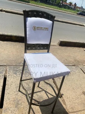 White Restaurants and Bar Chairs Coated
