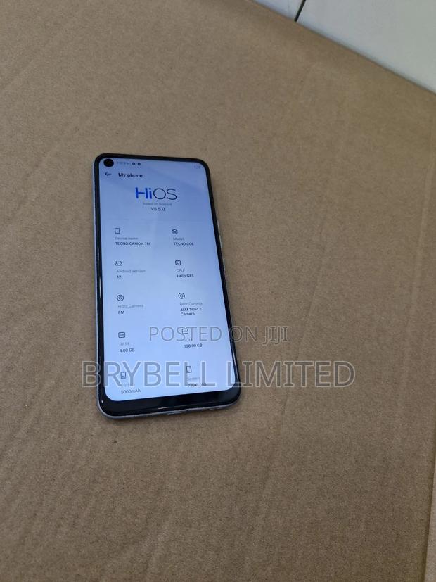 Tecno Camon 18i 128 GB Blue - thumbnail 4