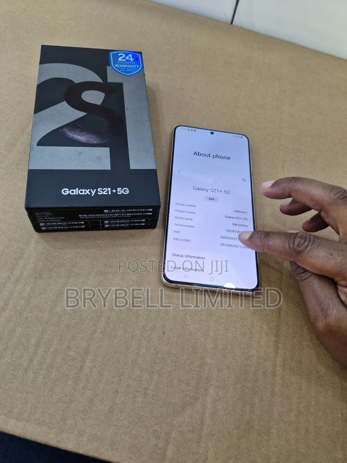 Samsung Galaxy S21+ 5G 128 GB Purple
