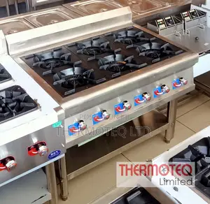 6 Burner / 6 Head Gas Cookers (High Pressure / Commercial)