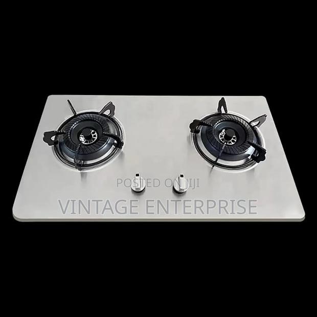 2 Burner Amaze Stainless Steel Hob Cooker