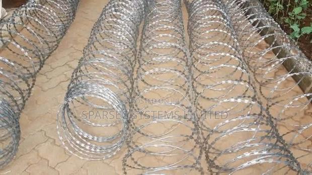 Galvanized Razor Wire 8m