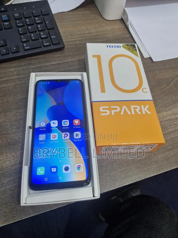 Tecno Spark 10C 128 GB Blue - thumbnail 3