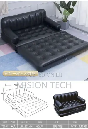 *5 In 1 2 Seater Bestway Inflatable Pullout Sofa
