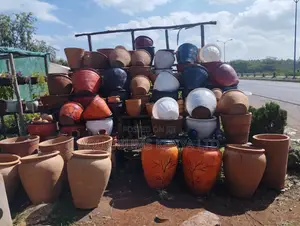 Well Baked,Painted Clay Pots,Pots