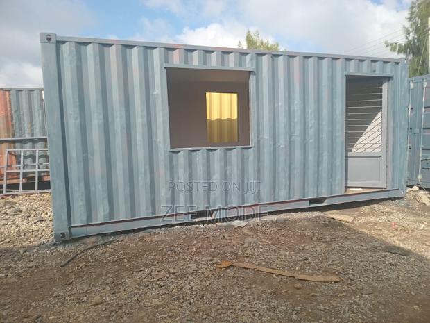 Ongoing Container Office Project - main view