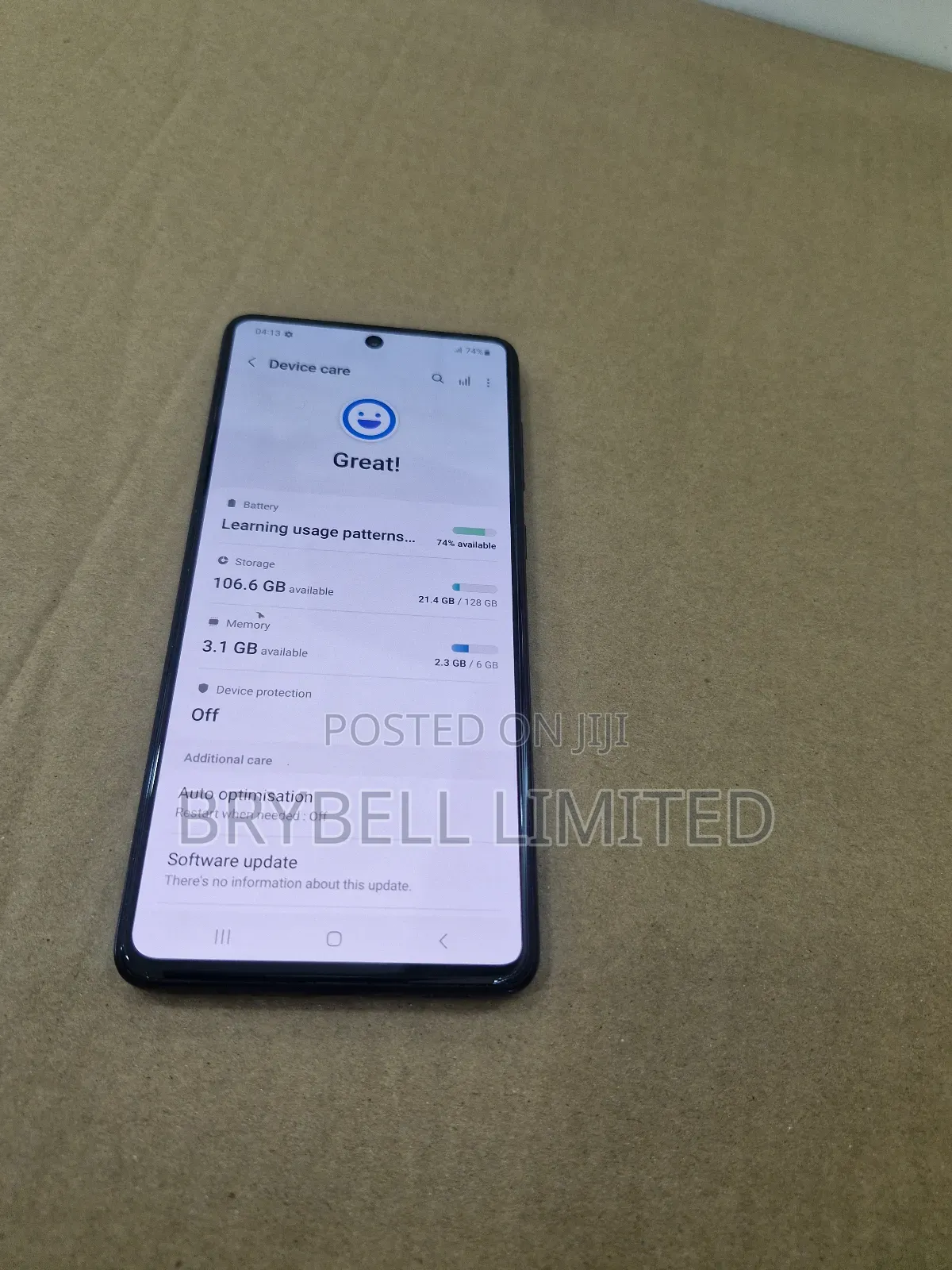 Samsung Galaxy A71 128 GB Blue