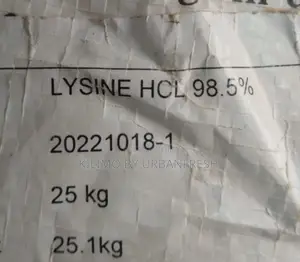 Lysine HCL 98.5% 1 Kg. For Livestock.