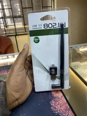 Usb 2.0 600mbps Wi-Fi Dongle With Antennae