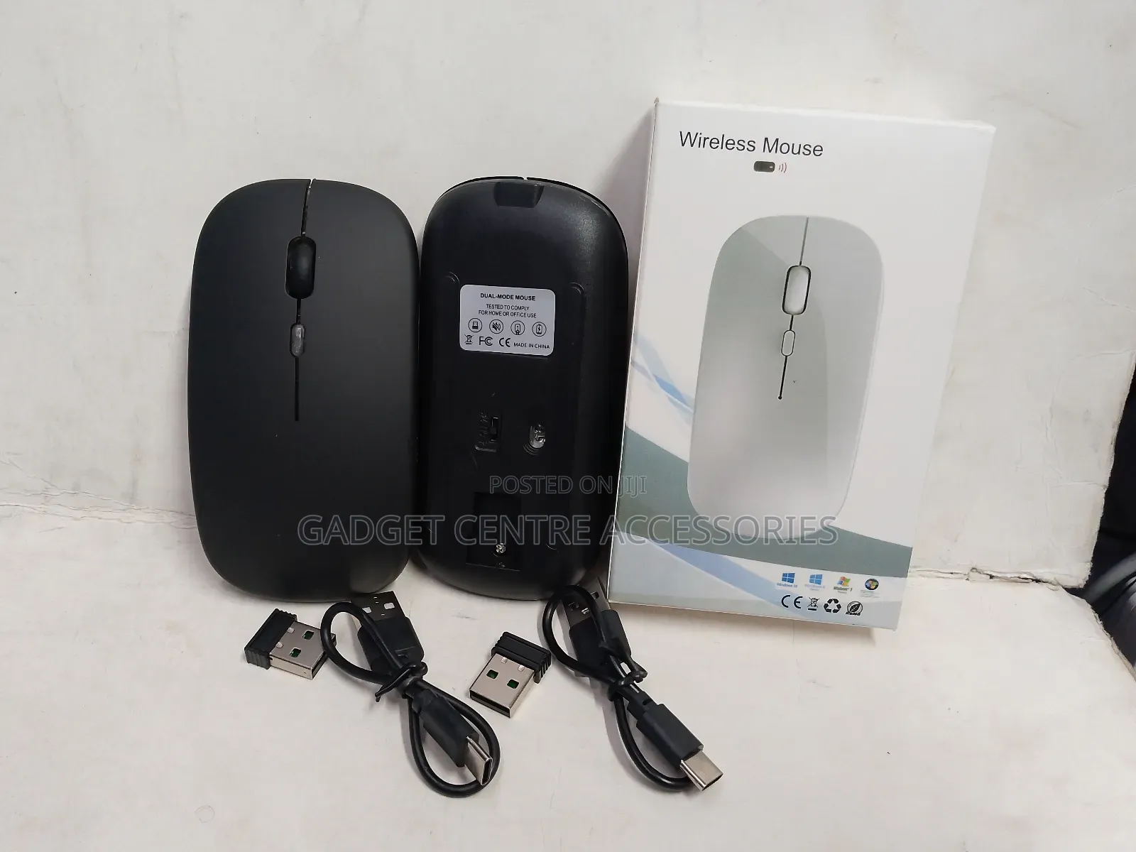 Dual-Mode Mouse Wireless Rechargeable