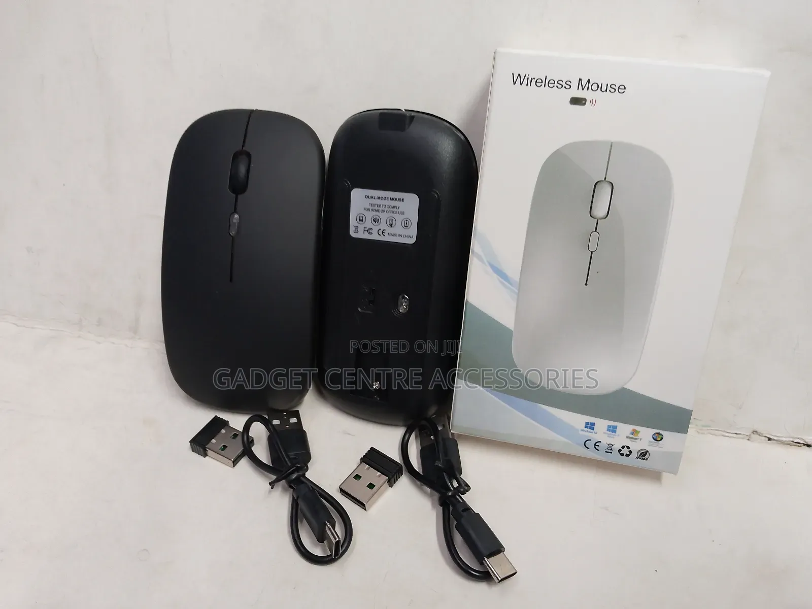 Dual-Mode Mouse Wireless Rechargeable