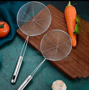 Stainless Steel Round Cylinder French Fries Chips Strainers