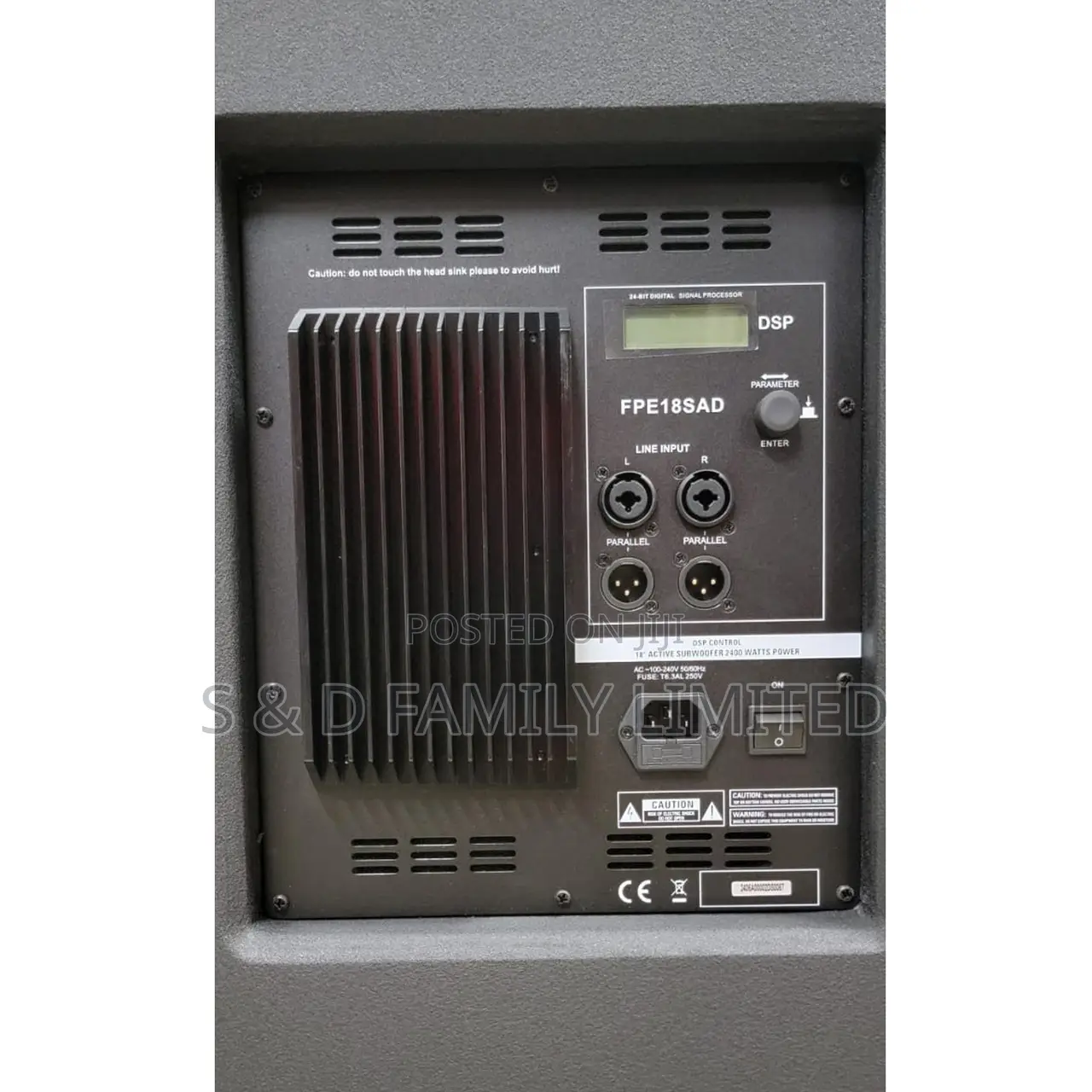 Soundking FPE18SAD 18 Inch Active Bass Speaker