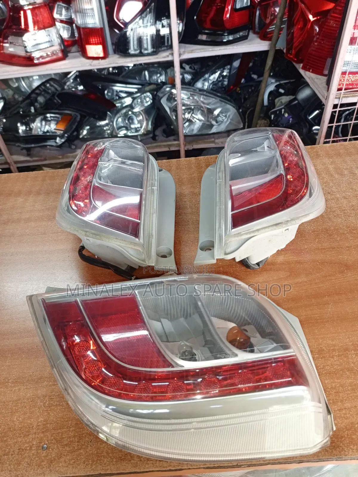 Daihatsu Mira 2013 Red Diodes Strip Backlights