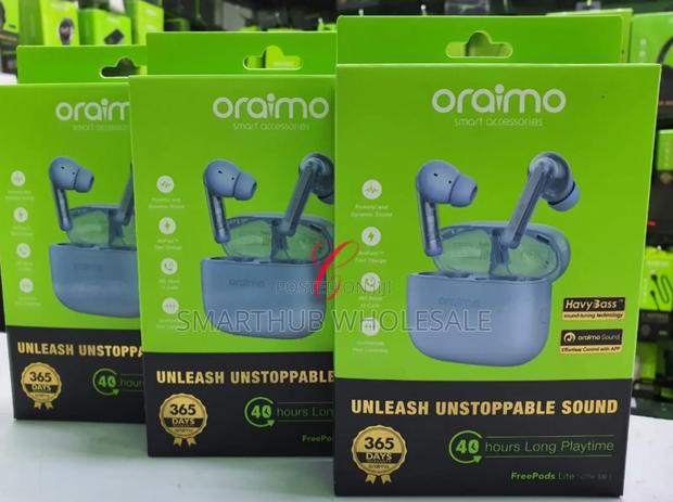 Oraimo Freepods Lite Otw-330 Earbuds *Ice Lake Blue* - main view