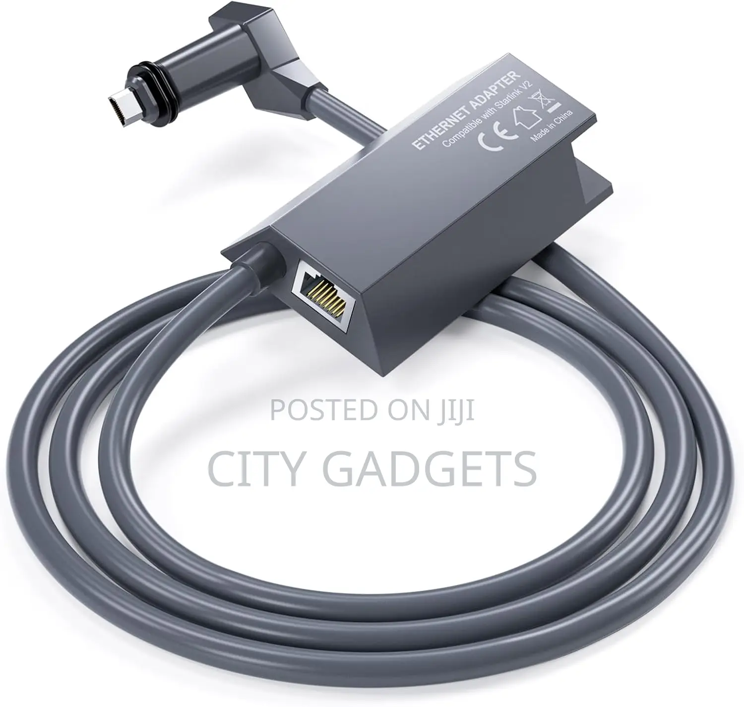 Starlink Ethernet Adapter for Starlink Rectangular Satellite
