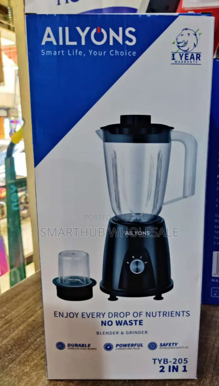 *Ailyons 2 In1 Blender