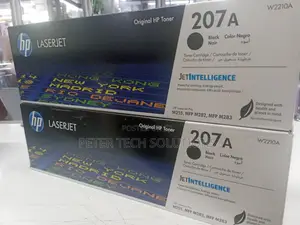 HP 207A Black Original Laserjet Toner Cartridge (W2210A)