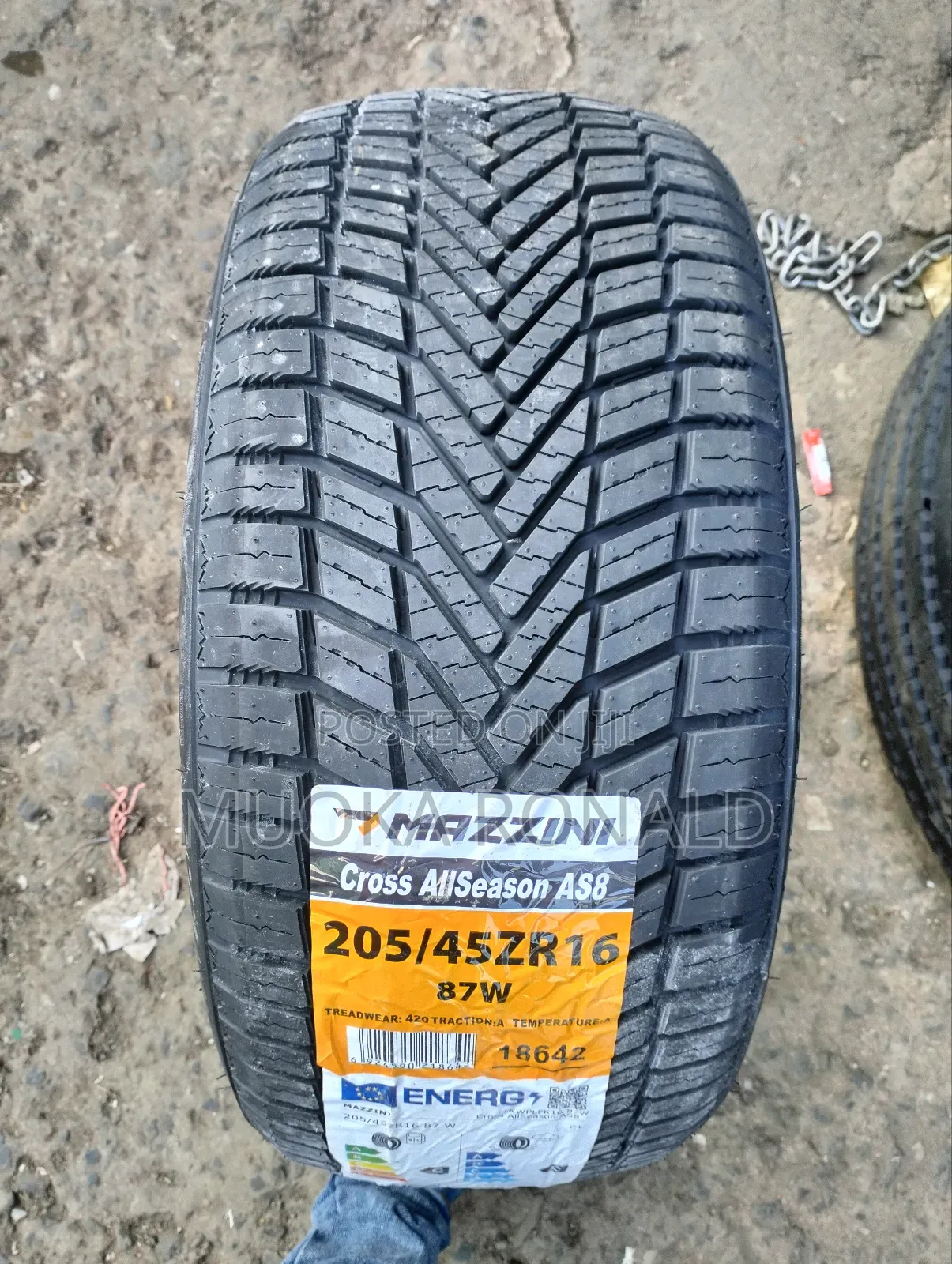 205/45r16 Mazzini Tyre (V-Thread) All Season
