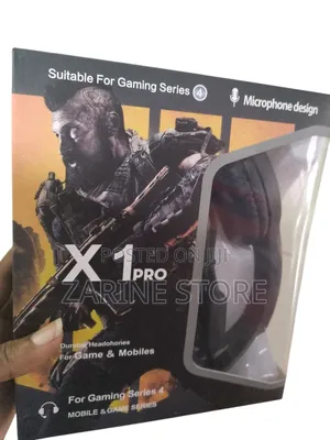 X 1 Pro Gaming Headphones With Microphone