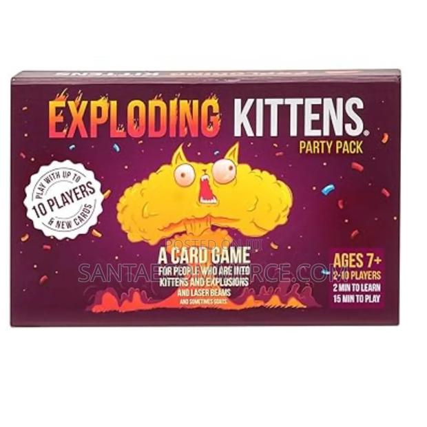 Exploding Kittens Card Game - main view