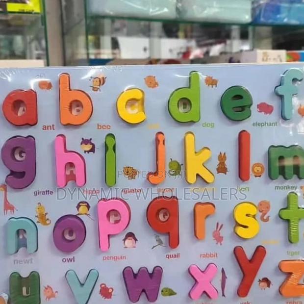 A to Z Wooden Letters