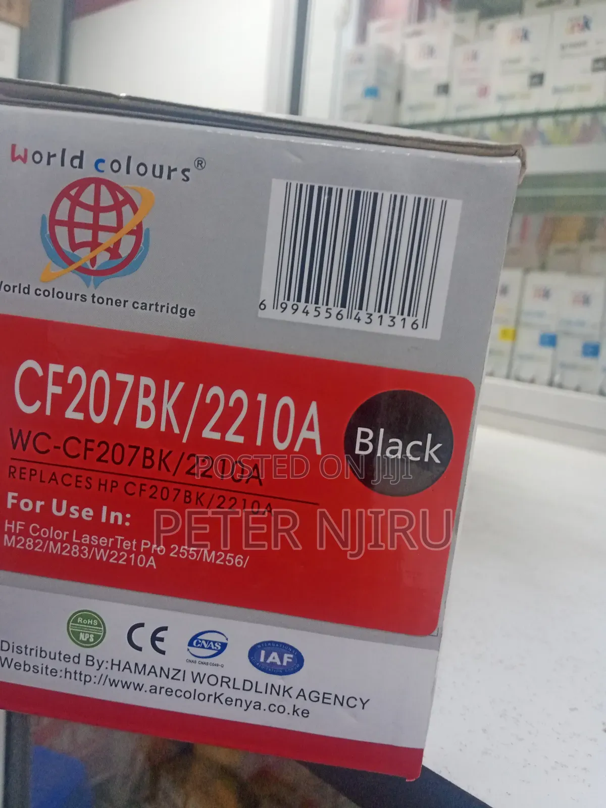 207 a Tonner Catridge Black World Color