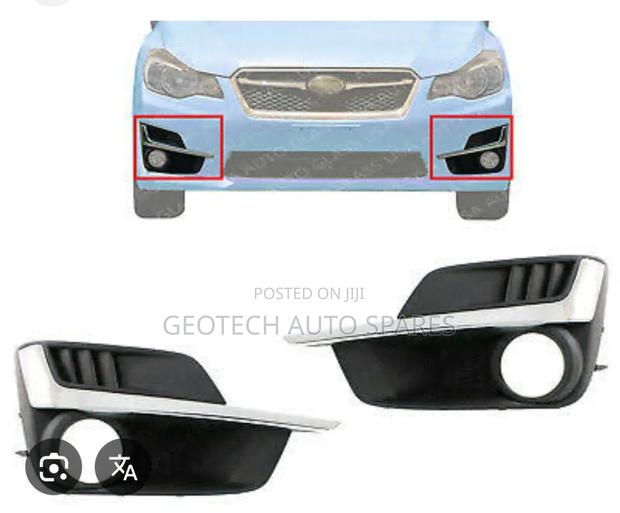 Subaru Impreza Foglight Covers - main view