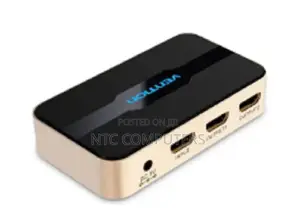 Vention 1 in 2 Out HDMI Splitter Gold