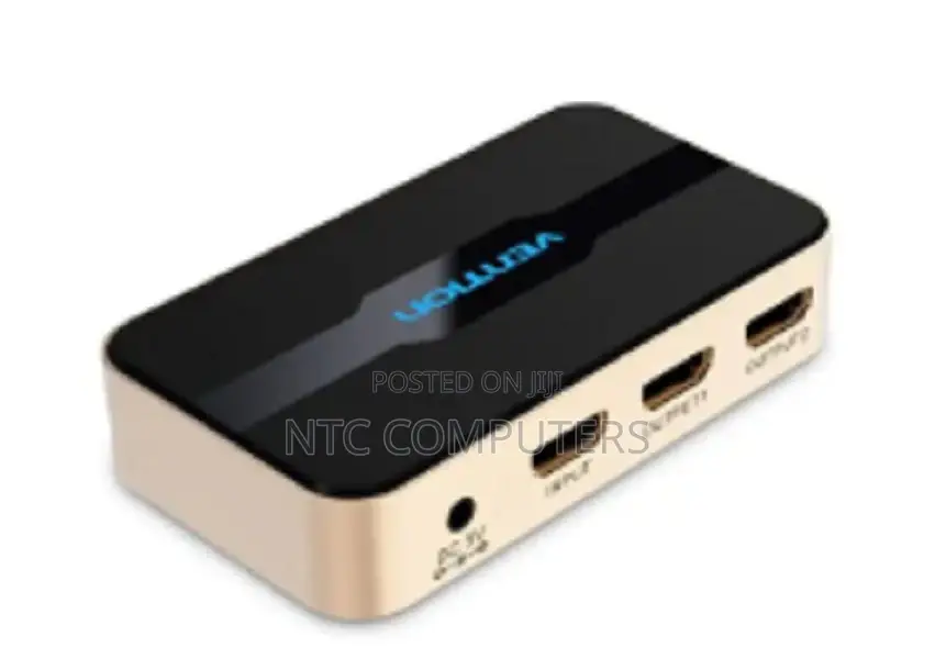 Vention 1 in 2 Out HDMI Splitter Gold