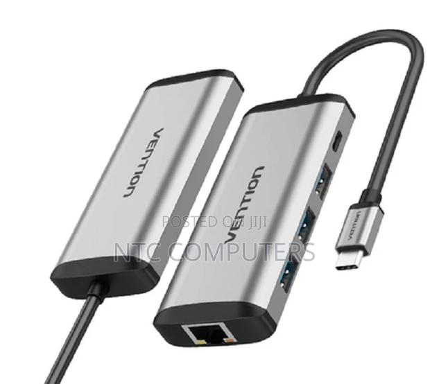 Vention USB-C MULTI-FUNCTIONAL 5 in 1 DOCKING STATION Type C