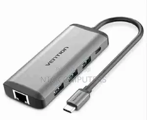 Vention USB-C MULTI-FUNCTIONAL 6 in 1 DOCKING STATION Type