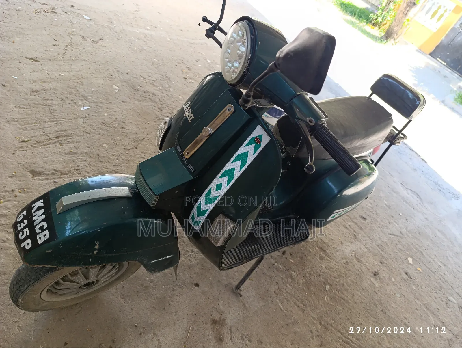 Piaggio Scooter 2009 Green