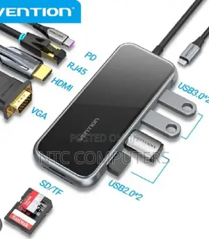 Vention USB-C MULTI-FUNCTIONAL 10 in 1 DOCKING STATION