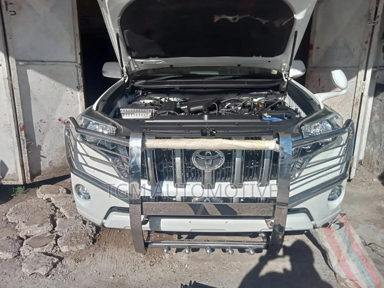 Front Complete Bull Bar Prado Fj 150