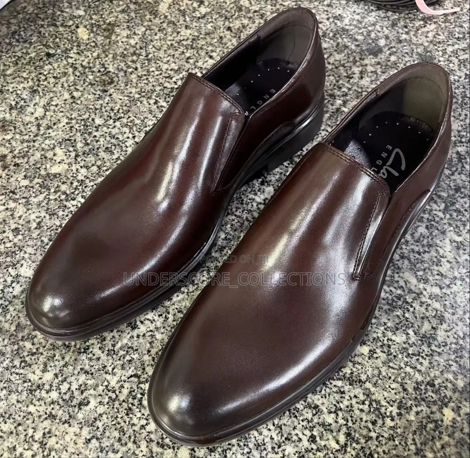 Men's Official Clark Shoes.Pure Leather.