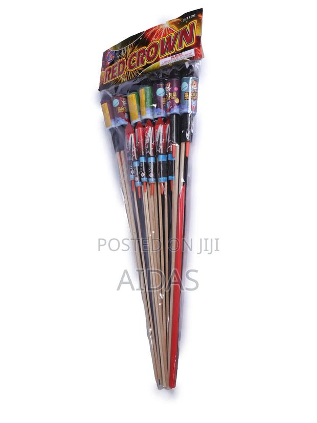 7pcs Roaring Rockets Fireworks - thumbnail 2