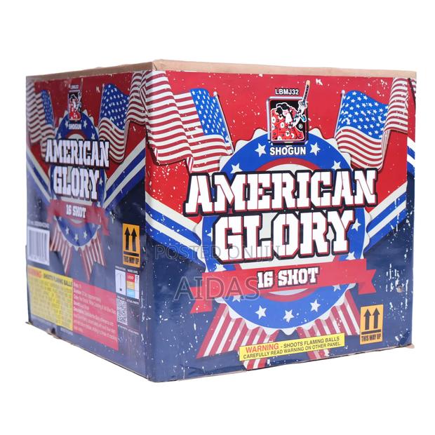 16 Shots American Glory Outdoor Fireworks - thumbnail 2