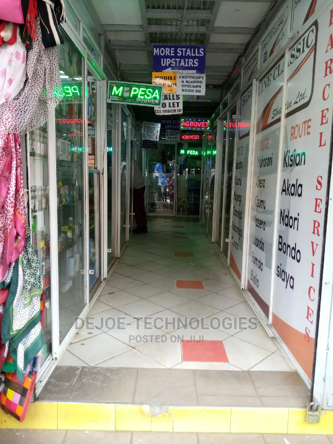 Stalls to Let Around CBD Mfangano Street