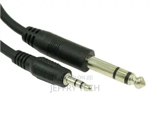 1.5M 1/4inchinch Stereo TRS to 3.5mm Audio/Guitar Male to Ma