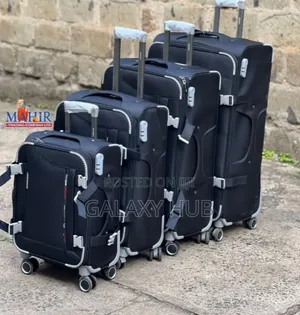 4 In1 Pure Fibre Suitcase Bag Travel Bag