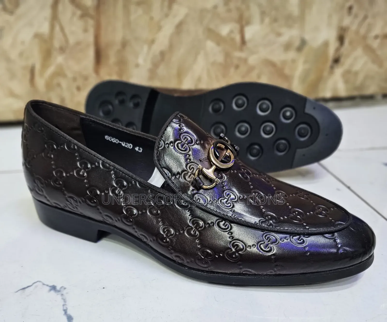 Men's Pure Leather Official Shoes.High Quality.