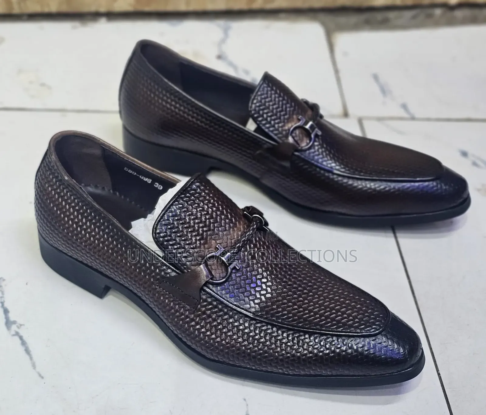 Men's Pure Leather Official Shoes.High Quality.