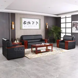 Sofas:5-Seater Executive Business Negotiation Office Sofa