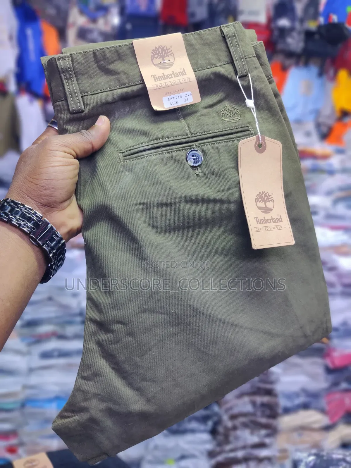 New Arrivals
*Quality Timberland Men's Khaki Trousers
.