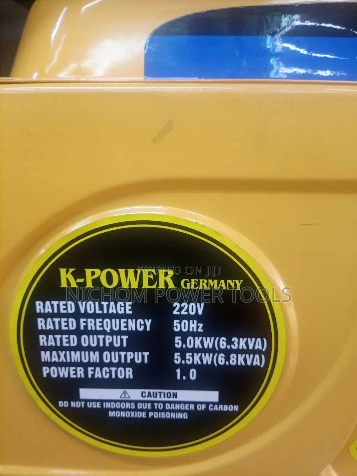K-Power Germany 6.8kva Petrol Generator/4stroke Generator