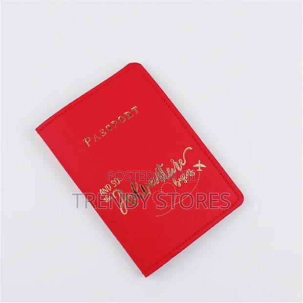 PU Leather Passport Holder - thumbnail 3