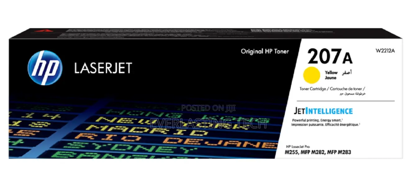 HP 207A Yellow Original Laserjet Toner Cartridge